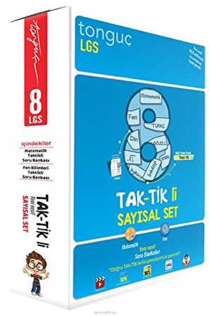 Tonguç 8.Sınıf Taktikli Sayısal Set