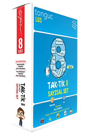 Tonguç 8. Sınıf Taktikli Sayısal Set Soru Bankası 2022-2023