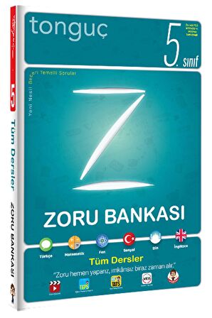 Tonguç Yayınları  5. Sınıf Tüm Dersler Zoru Bankası
