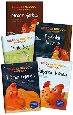 Salça ile Havuç’un Maceraları Serisi (5 Kitap Takım)