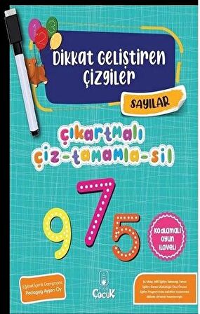 Dikkat Geliştiren Çizgiler-Sayılar