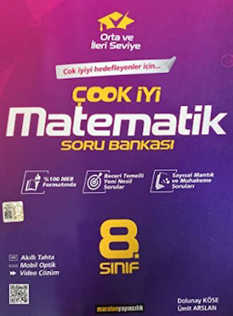 8. Sınıf Çook İyi Matematik Soru Bankası