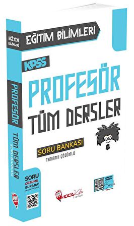 2024 KPSS Eğitim Bilimleri Profesör Soru Bankası Çözümlü