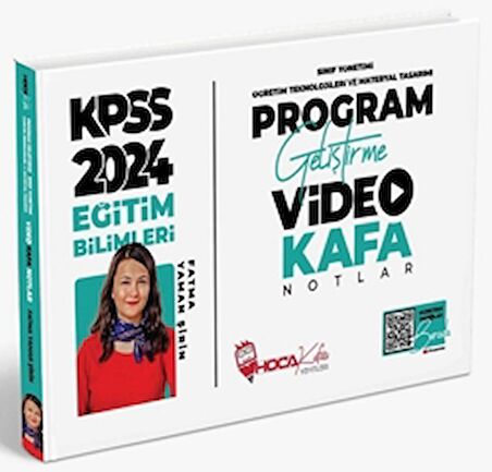 2024 KPSS Eğitim Bilimleri Program Geliştirme, Sınıf, Öğretim, Materyal Video Kafa Notlar