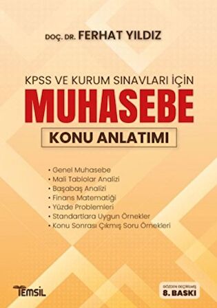 2021 KPSS ve Kurum Sınavları İçin Muhasebe Konu Anlatımı