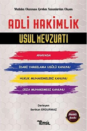 Adli Hakimlik Usul Mevzuatı