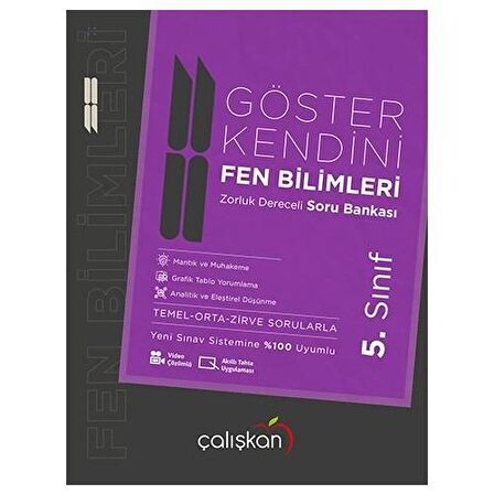 5. Sınıf Fen Bilimleri Göster Kendini Soru Bankası