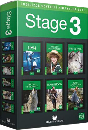 İngilizce Hikaye Seti Stage 3 (6 Kitap Takım)