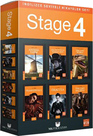 İngilizce Hikaye Seti Stage 4 (6 Kitap Takım)