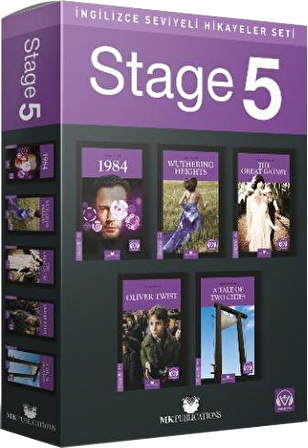 İngilizce Hikaye Seti Stage 5 (5 Kitap Takım)