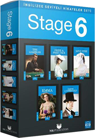İngilizce Hikaye Seti Stage 6 (5 Kitap Takım)