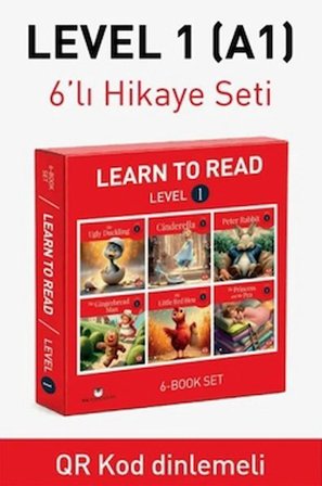 Learn to Read Level 1 İngilizce Hikaye Seti (6 Kitap)