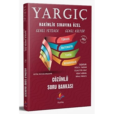 Adli İdari Hakimlik Yargıç Genel Yetenek Genel Kültür Soru Bankası