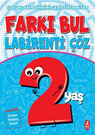 Farkı Bul Labirenti Çöz 2 Yaş