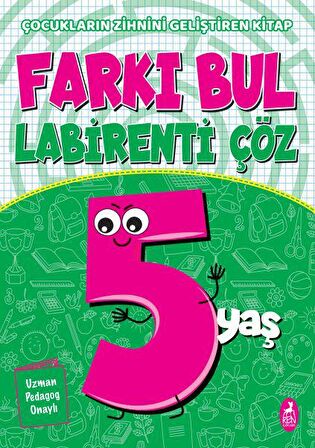 Farkı Bul Labirenti Çöz 5 Yaş