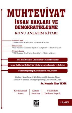 Muhteviyat İnsan Hakları ve Demokratikleşme