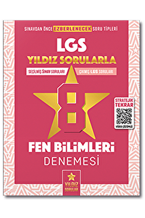 8. Sınıf LGS Fen Bilimleri 8 Deneme Video Çözümlü