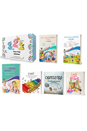 Erken Çocukluk Dönemi Oyun Seti & 1 Adet Oyun 6 Kitap Takım