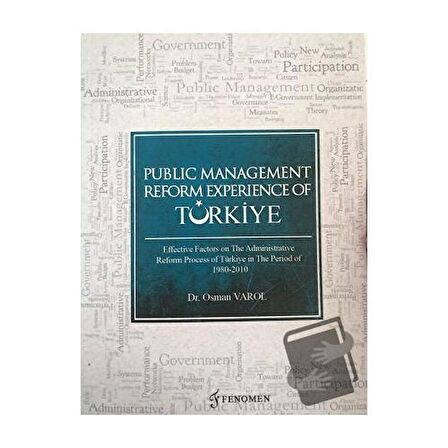 Public Management Reform Experience Of Türkiye