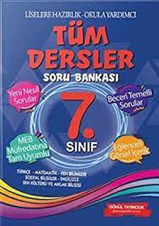 7. Sınıf Tüm Dersler Soru Bankası