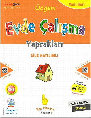 1.Sınıf Evde Çalışma Yaprakları - Aile Katılımlı(1.Dönem Konularını Kapsar)