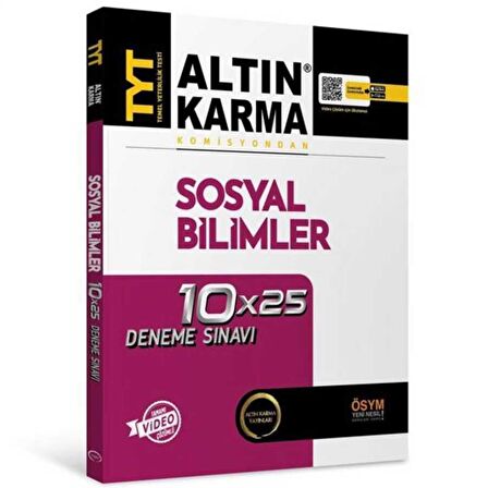 Altın Karma TYT Sosyal Bilimler Branş Deneme