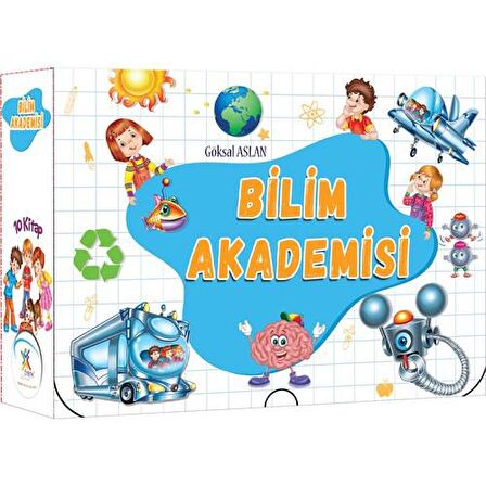 4. Sınıf Bilim Akademisi 10 Kitap Set