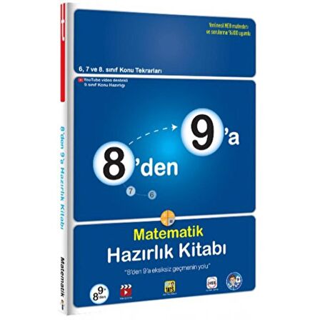 8´den 9´a Matematik Hazırlık Kitabı Tonguç Akademi