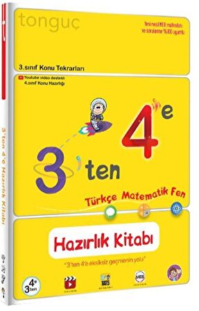 3’ten 4’e Hazırlık Kitabı Tonguç Akademi