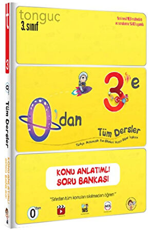 0'dan 3'e Konu Anlatımlı Soru Bankası / Kolektif / Tonguç Akademi / 9786258152500