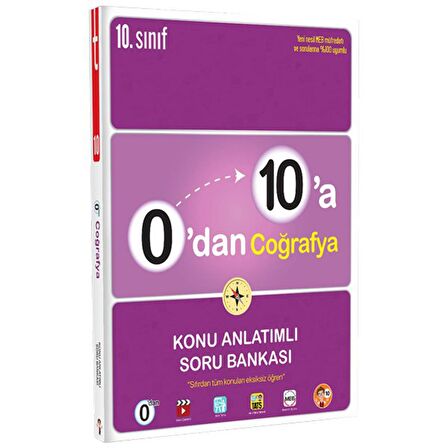 Tonguç Yayınları 0dan 10a Coğrafya Konu Anlatımlı Soru Bankası