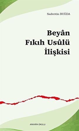 Beyan Fıkıh Usulü İlişkisi