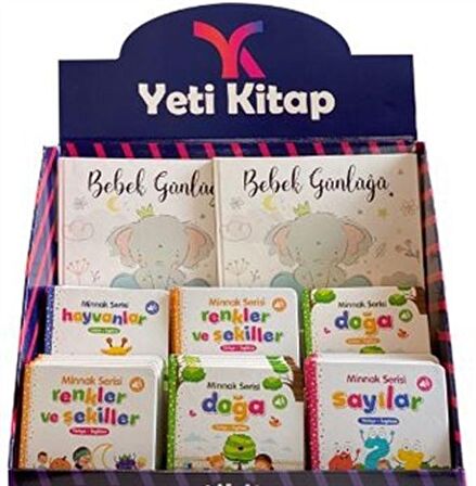 Bebek Kitapları Standı (45 Kitap - 5 Çeşit)