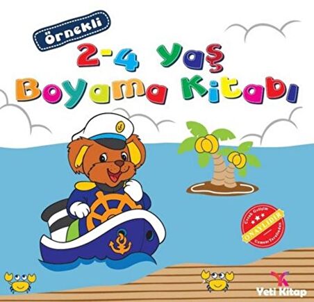 2 - 4 Yaş Boyama Kitabı