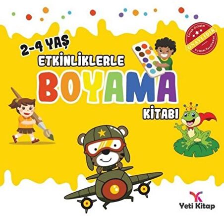 2 - 4 Yaş Etkinliklerle Boyama Kitabı 2