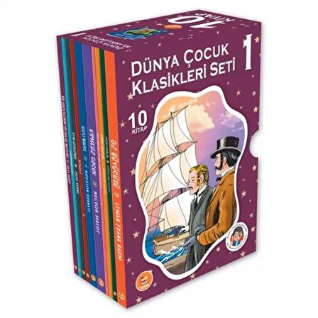 Dünya Çocuk Klasikleri Seti-1 (10 Kitap)