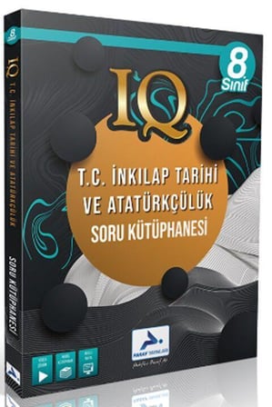 8. Sınıf LGS T.C. İnkılap Tarihi ve Atatürkçülük IQ Soru Kütüphanesi Paraf Yayınları