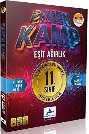 11. Sınıf Eşit Ağırlık Erken Kamp Kitabı