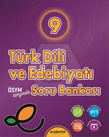 Endemik 2026 9. Sınıf Türk Dili Ve Edebiyatı Soru Bankası Güncel Müfredat