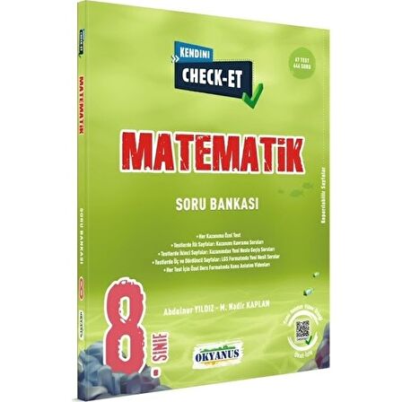 8. Sınıf Kendini Check - Et Matematik Soru Bankası