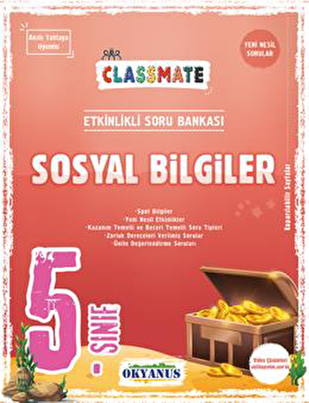 5. Sınıf Classmate Sosyal Bilgiler Soru Bankası