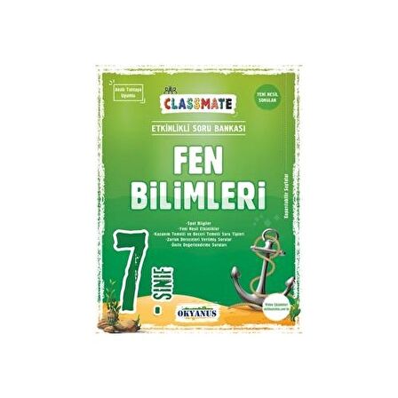 7. Sınıf Classmate Fen Bilimleri Soru Bankası