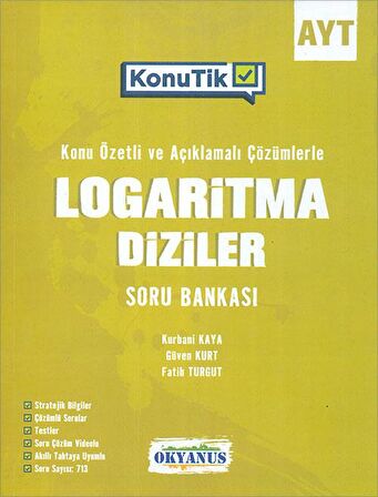 AYT KonuTik Logaritma Diziler Soru Bankası