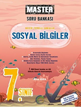 Okyanus Yayınları 7. Sınıf Master Sosyal Bilgiler Soru Bankası