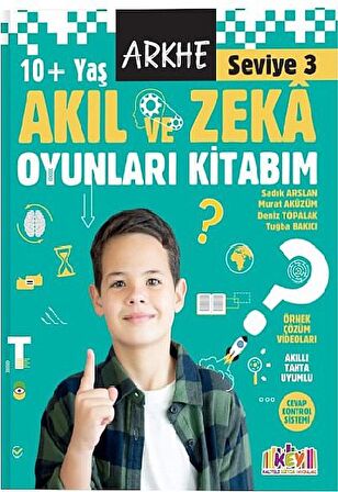 Akıl Zeka Oyunları Kitabım -3 Key Yayınları