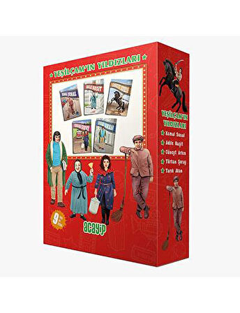 Yeşilçam ın Yıldızları Kutulu 5 Kitap