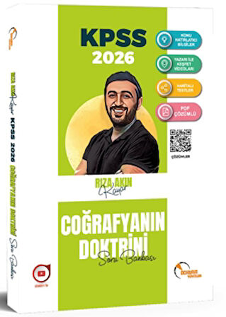 2026 KPSS Coğrafya Soru Bankası