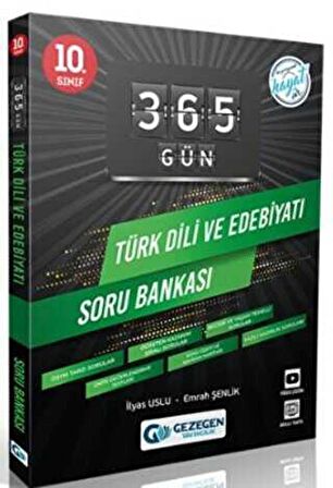 10. Sınıf 365 Gün Türk Dili ve Edebiyatı Soru Bankası