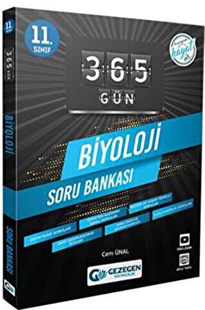 11. Sınıf 365 Gün Biyoloji Soru Bankası