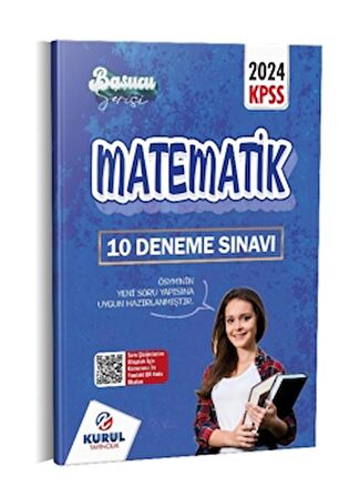 2024 KPSS Başucu Serisi Matematik Çözümlü 10 Deneme Sınavı